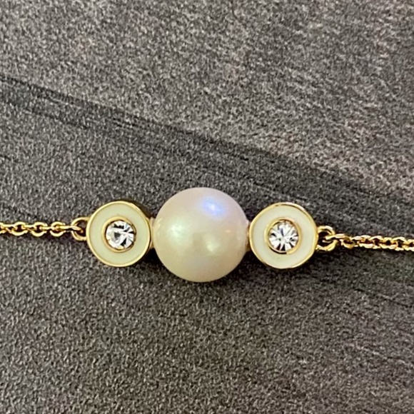 Kate Spade Scattered Pearl Gold Long Necklace - Picture 6 of 9